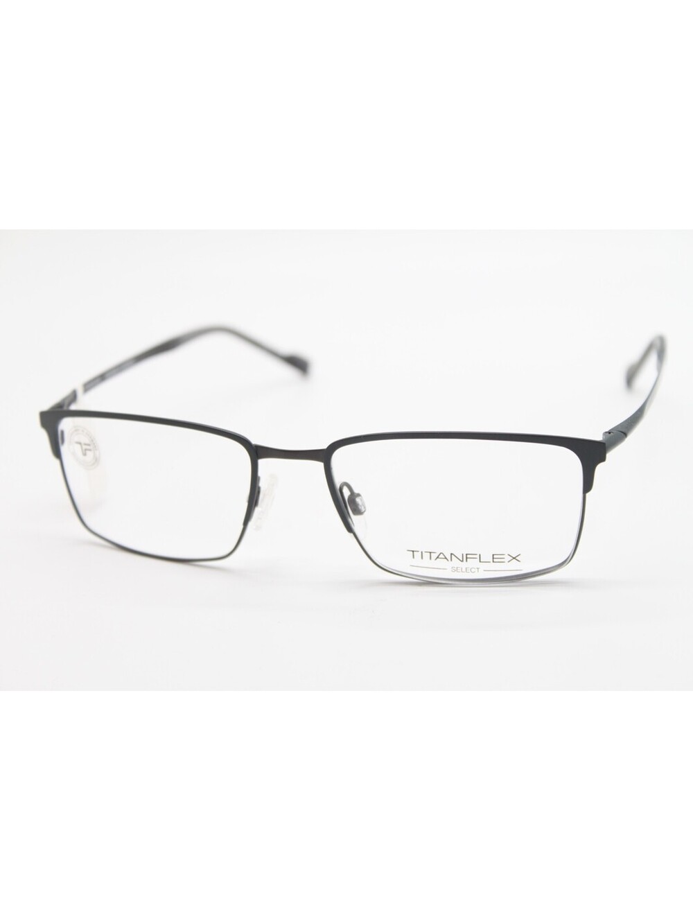NEW TITANFLEX 827069 70/NAV NAVY BLUE AUTHENTIC EYEGLASSES 55-18